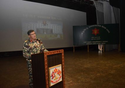 नेपाली सेनाको मेरुदण्ड भनेकै प्रमुख सुवेदार-सिनियर सुवेदार हाे :प्रधानसेनापति थापा