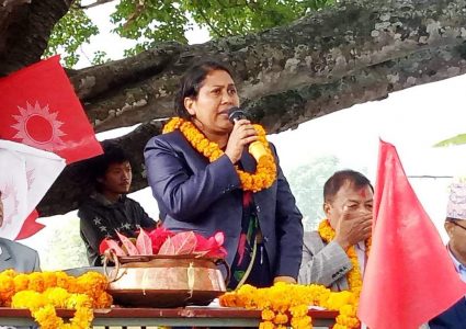 समृद्धिको सारथी बन्छु : विद्या भट्टराई