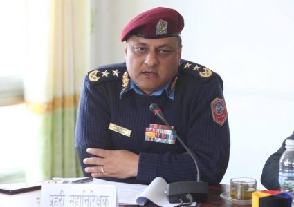 ‘साग र उपनिर्वाचनको सुरक्षामा कुनै सम्झौता नगर्नू’ :आइजीपी खनाल