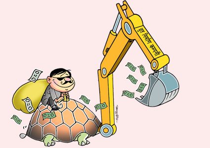 ठेकदार कि ठगदार ?