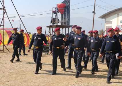 दक्षिण एसियाली खेलकुद : सुरक्षालाई मध्यनजर गर्दै आइजीपी खनाल पोखरामा