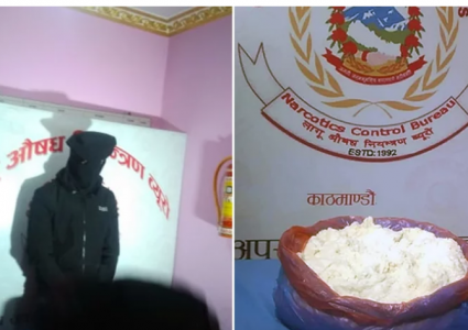 काठमाडौंमा लागूपदार्थ बनाउने रसायनसहित चिनियाँ नागरिक पक्राउ
