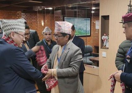 गृहमन्त्री थापा चीन प्रस्थान