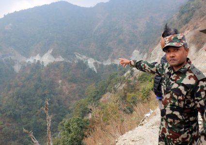 नेपाली सेनाद्वारा एक हजार किलोमिटर सडक निर्माण
