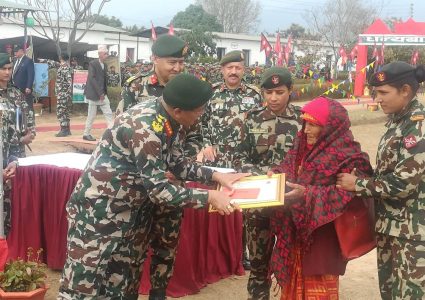 नेपाली सेनामा एकै परिवारका छ जना दाजुभाइ