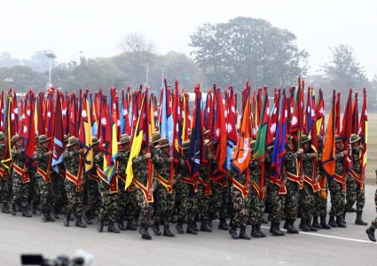 सेना दिवसः राष्ट्रपतिद्धारा सैनिक स्मारकमा श्रद्धाञ्जलि अर्पण