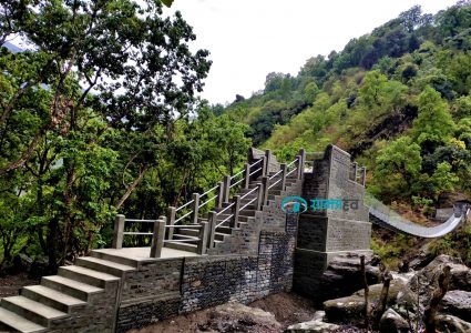 बन्दाबन्दी बिचैमा पुल निर्माण कार्य सम्पन्न –फोटो फिचर सहित