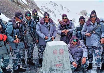 नेपाल–भारत र चीन सीमाको १ नम्बर पिल्लरमा पुग्यो बीओपीको टोली