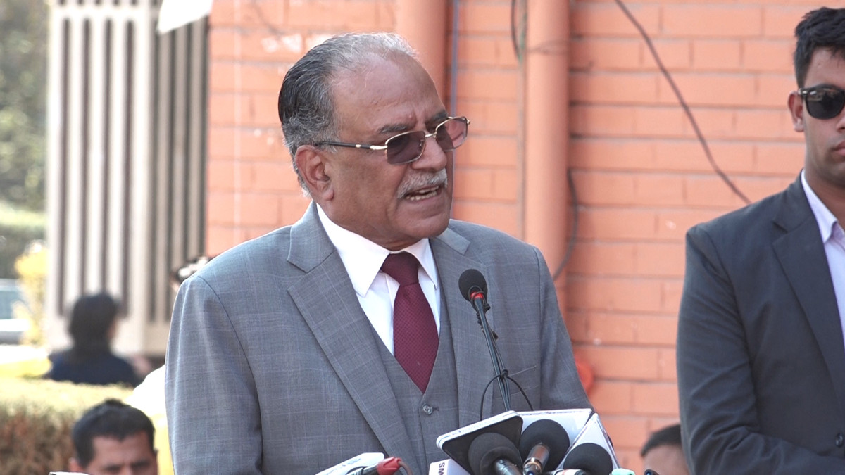पूर्वराजा ज्ञानेन्द्र शाहले भिलेनको रुपमा सहयोग गरे : प्रचण्ड